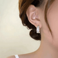 SPARKLE Glittrande Hoops Örhängen