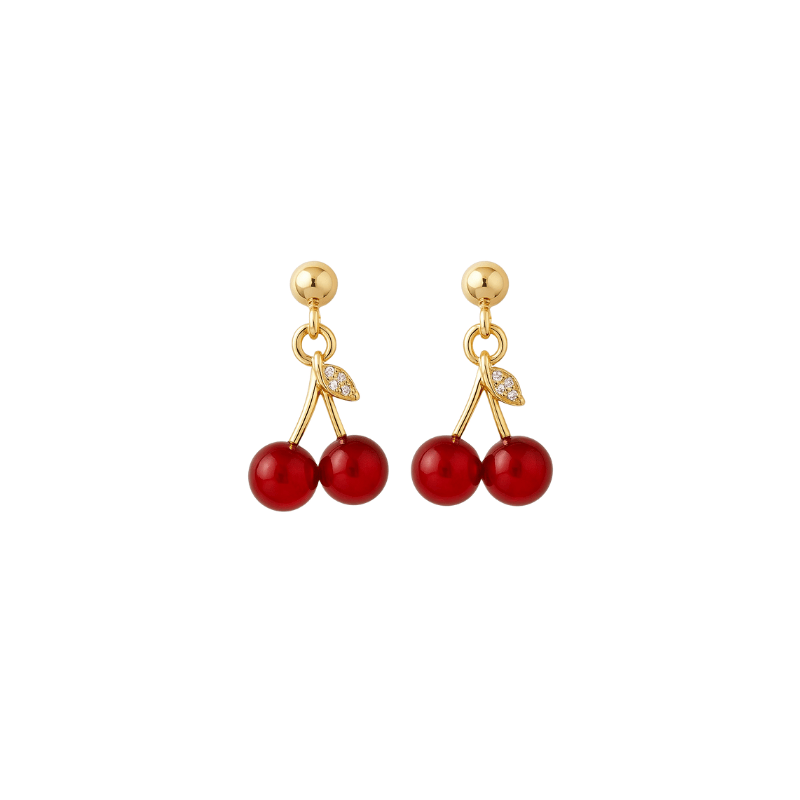 CHERRY Minimalistiska Örhängen